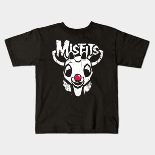 Misfits: Rudolph the Red-Nosed Reindeer Kids T-Shirt